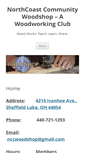 Mobile Screenshot of nccwoodshop.org